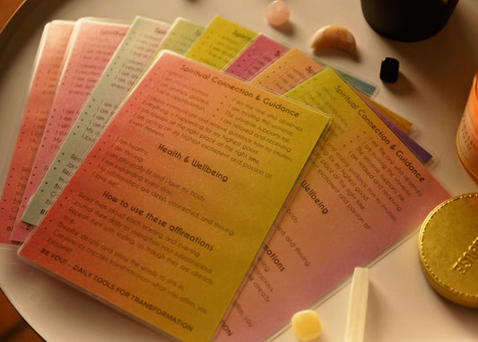 Feminine Affirmation Card for Subconscious Reprogramming